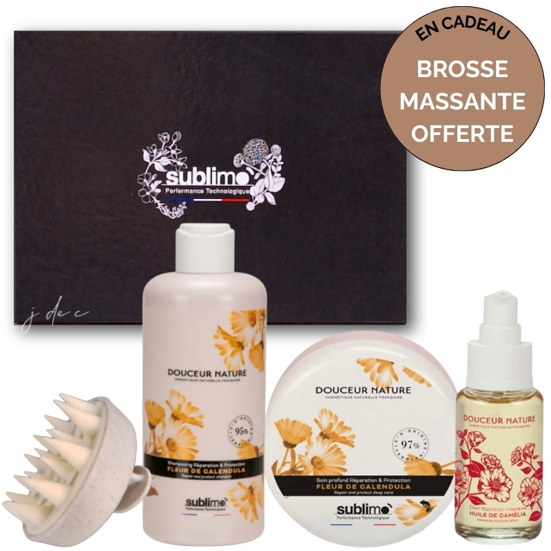 Coffret Cheveux Abîmés Douceur Nature Sublimo